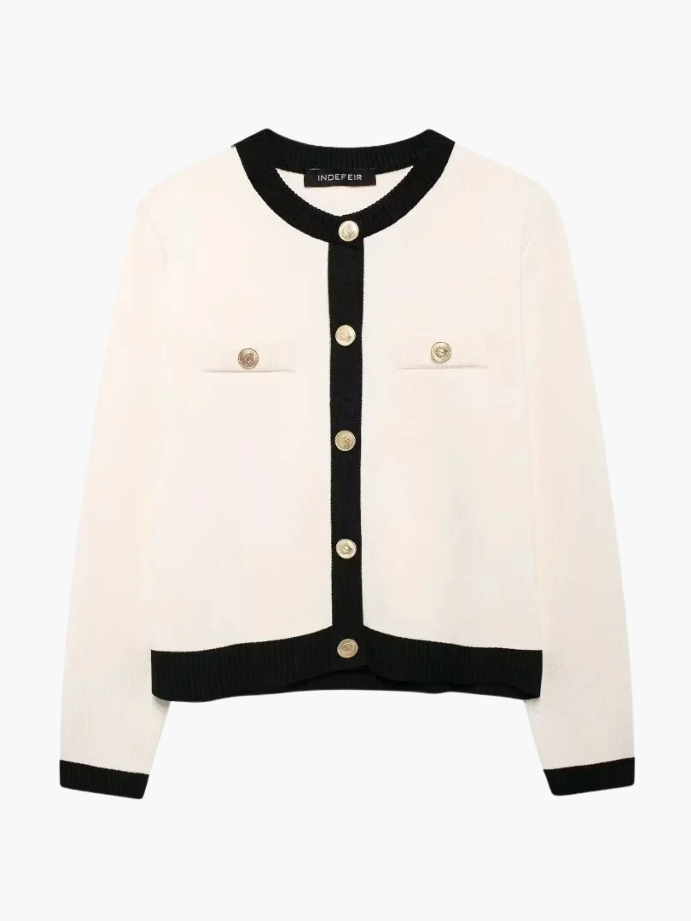 Kristina | Strickjacke mit Knopfleiste