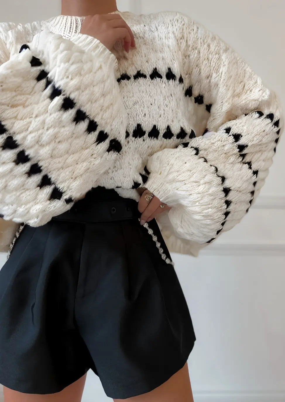 Serena | Eleganter Pullover in Vanille