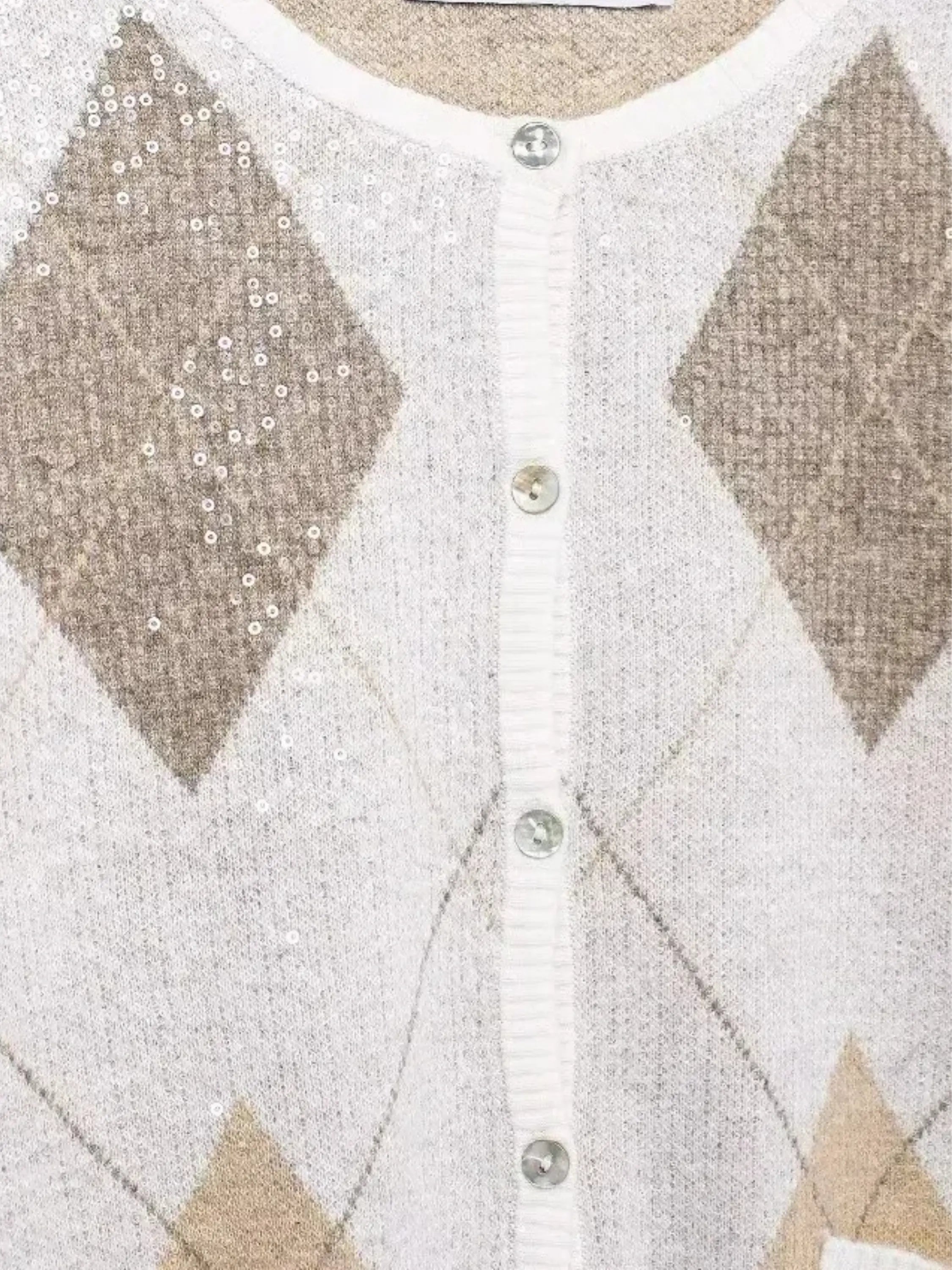 Rosalie | Strickjacke mit Argylemuster