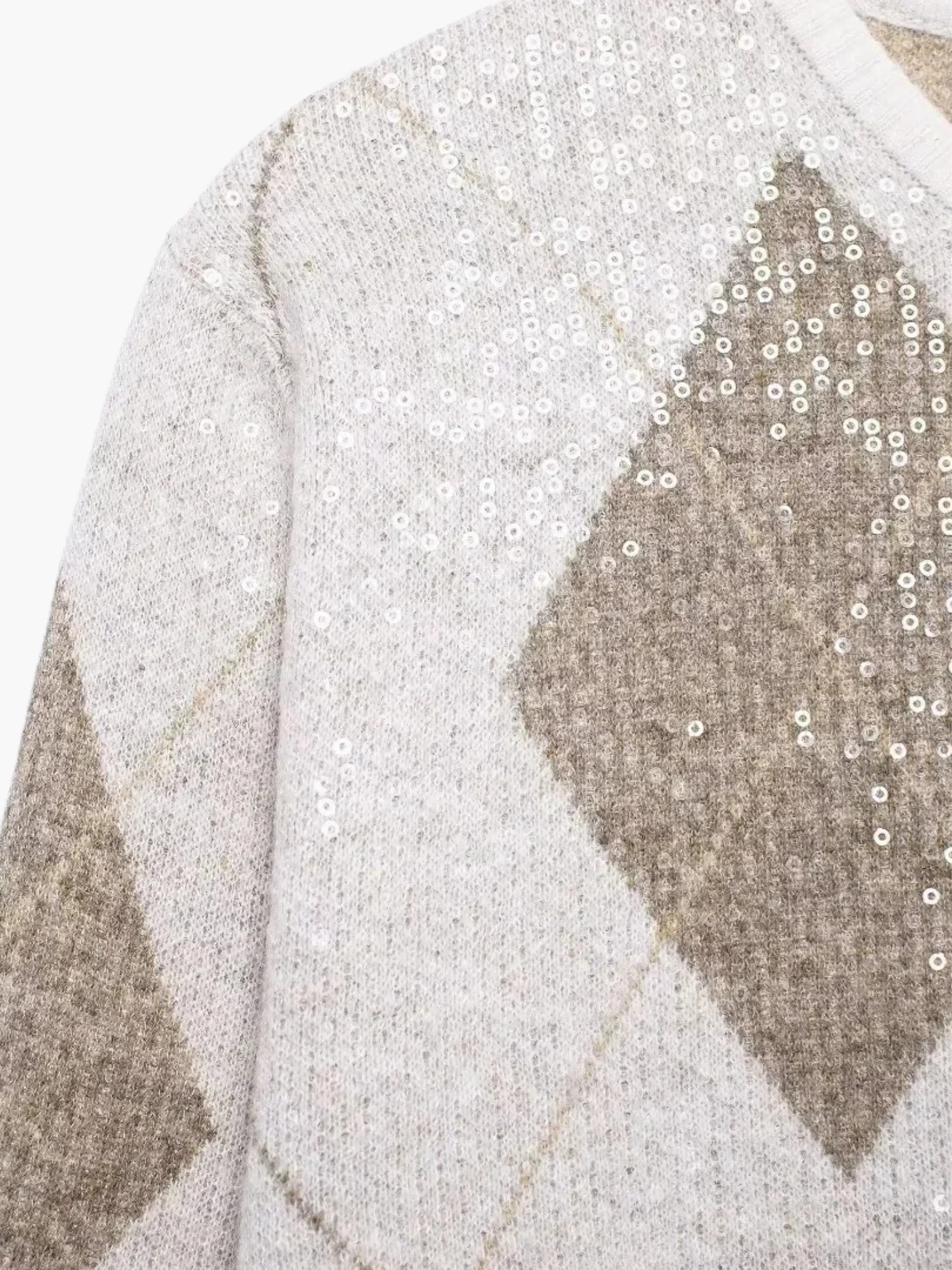 Rosalie | Strickjacke mit Argylemuster