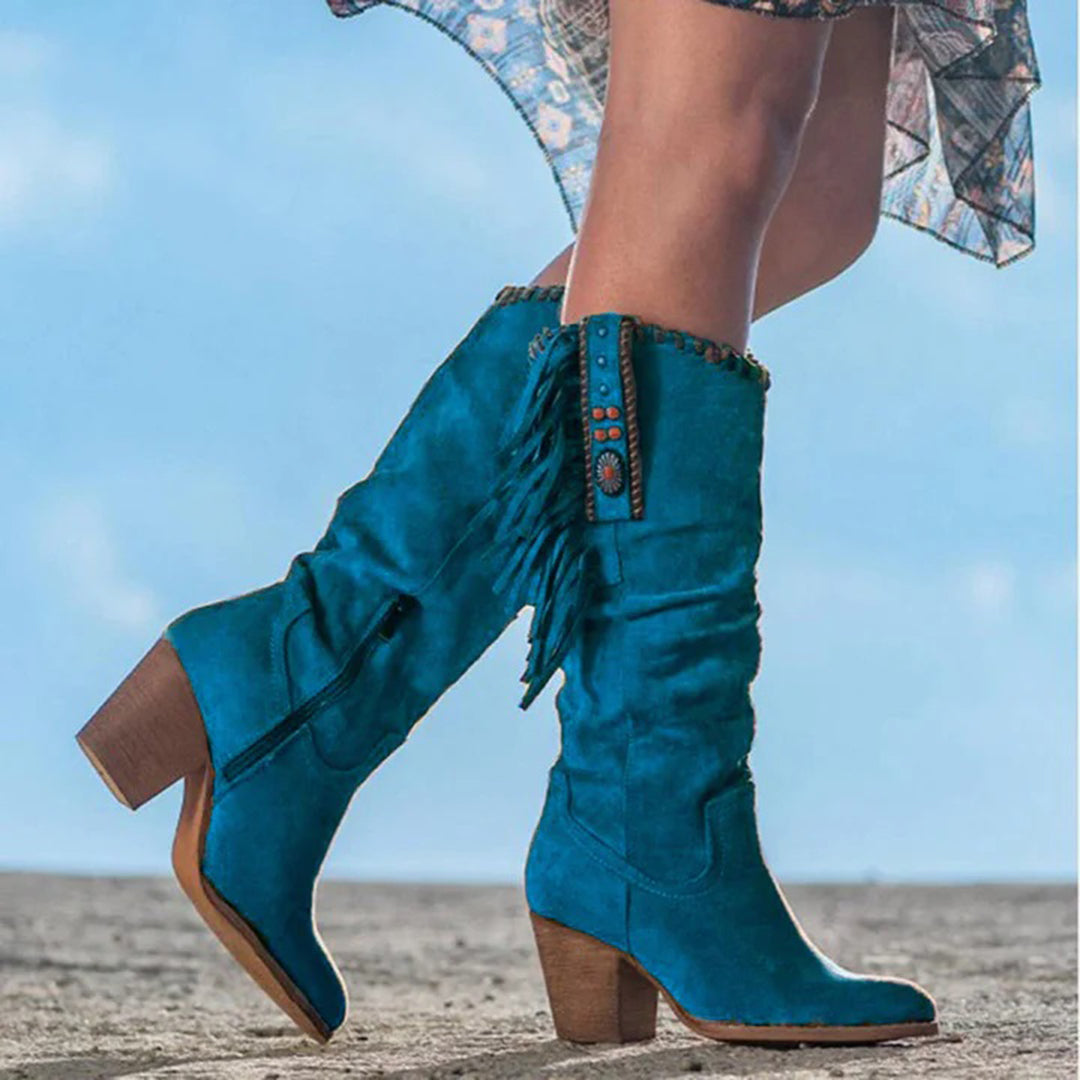 DELILAH - Cowboy-Stiefel im Boho-Schick