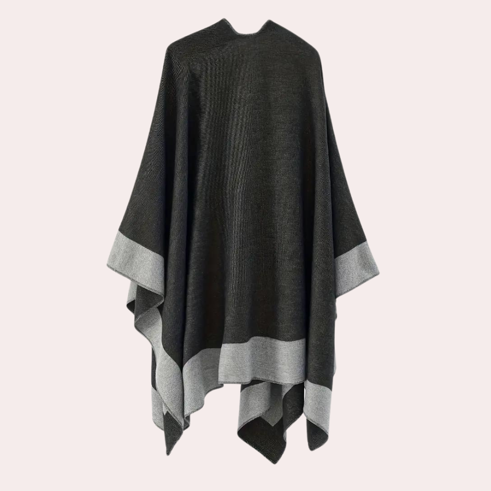 Aristea - Eleganter Luxus-Poncho für Damen
