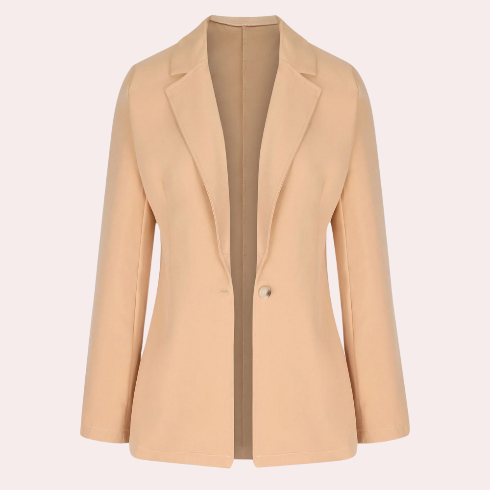 Nastya - Eleganter, minimalistischer Blazer für Damen im schlichten Stil