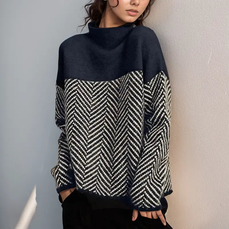 Elena | Bequemer Rollkragenpullover