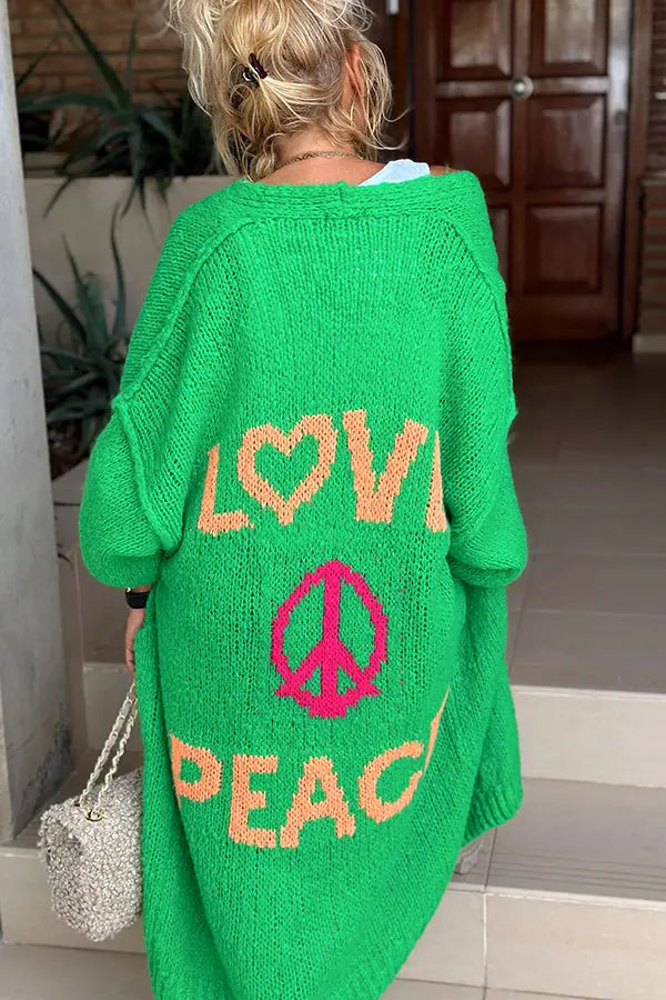 Blossom | LOVE & PEACE Strickjacke