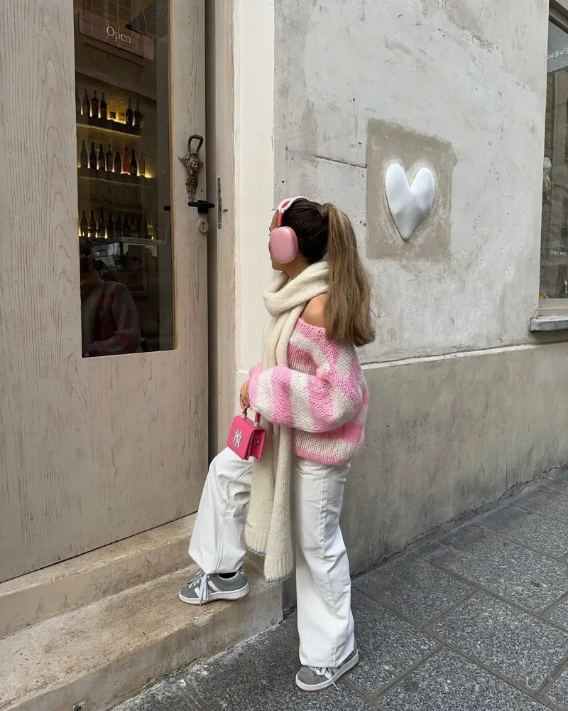 Anna | Lässiger Übergroßer Trui